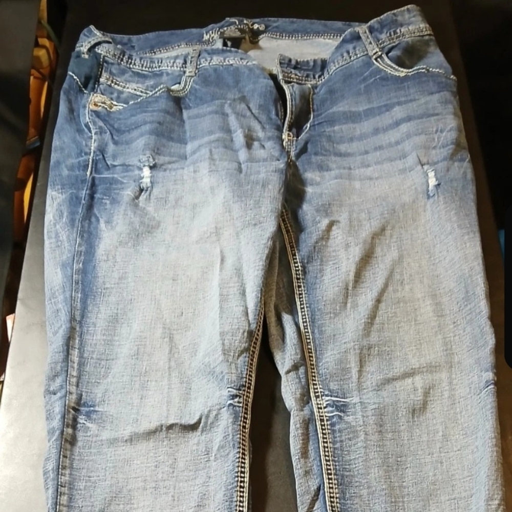 Atuya Jem Blue Jeans Size 16 Women's